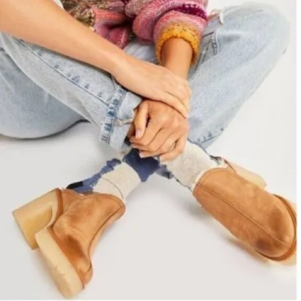 Free People James Cozy Mule Tan